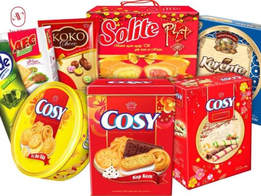 các loại bánh kẹo ngày Tết: bánh kẹo