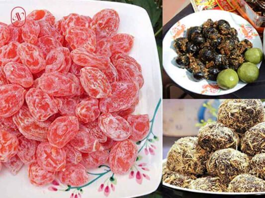 các loại bánh kẹo ngày tết: ô mai