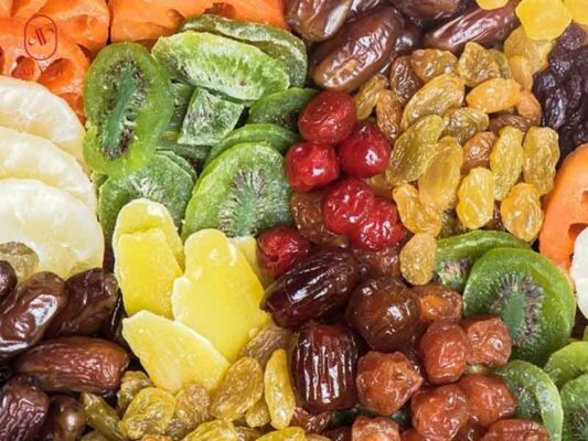 các loại bánh kẹo ngày Tết: trái cây sấy dẻo