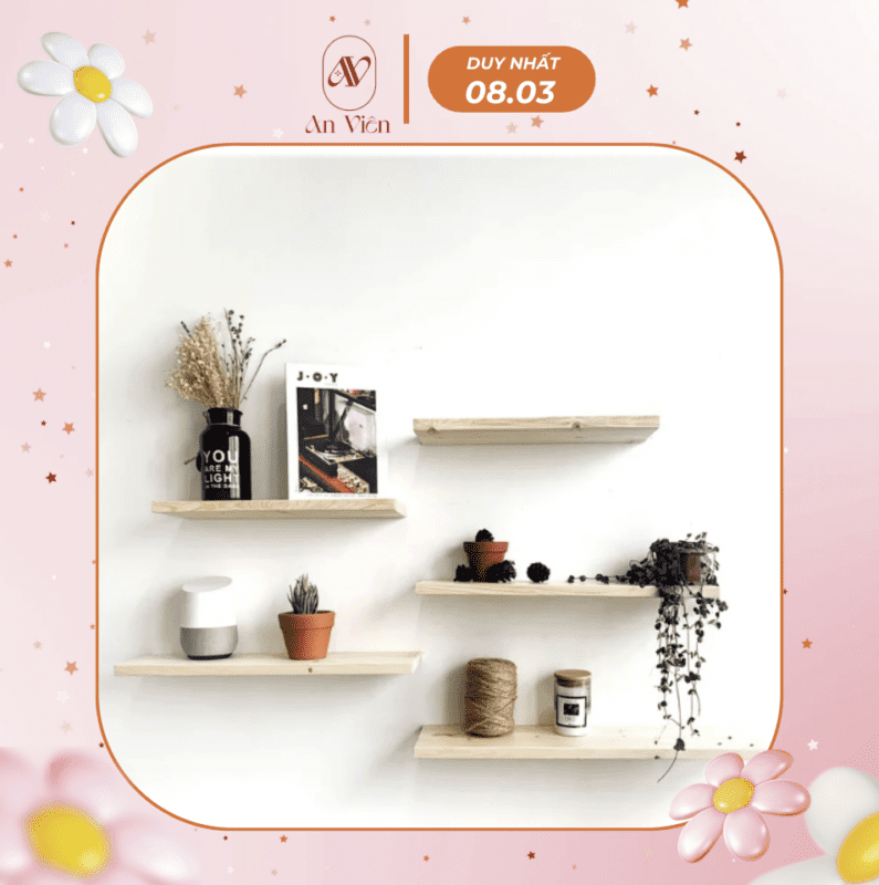 kệ trưng bày đồ lưu niệm