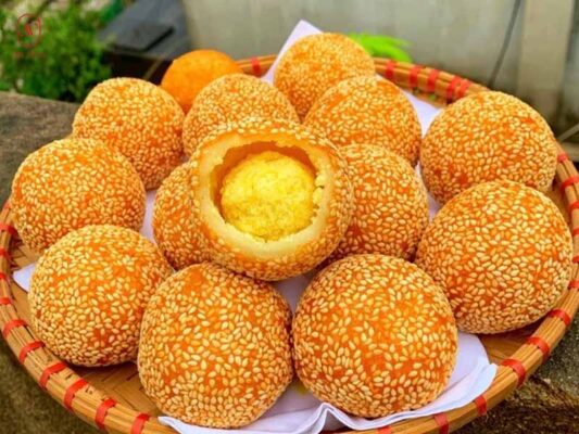 các loại bánh ngon trên thị trường: bánh rán