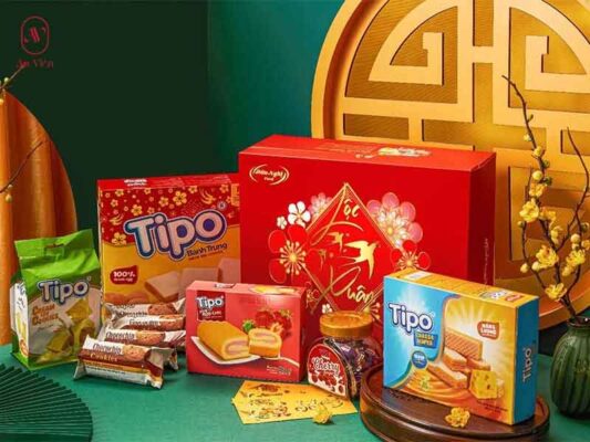 trang trí bánh kẹo ngày tết chất lượng đảm bảo